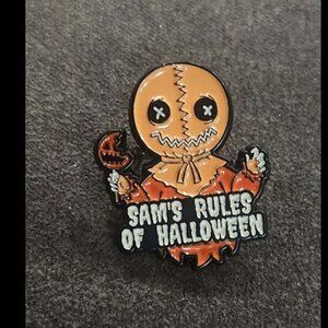 Sam Trick R Treat Enamel Pin